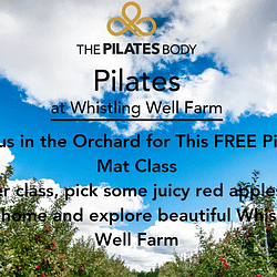 Pilates In The Orchard **FREE**