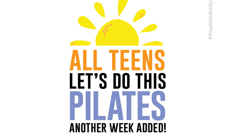 Summer Teen Pilates Program