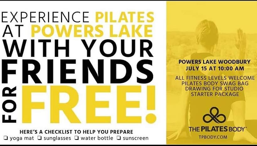 Pilates In The Park! July 15th