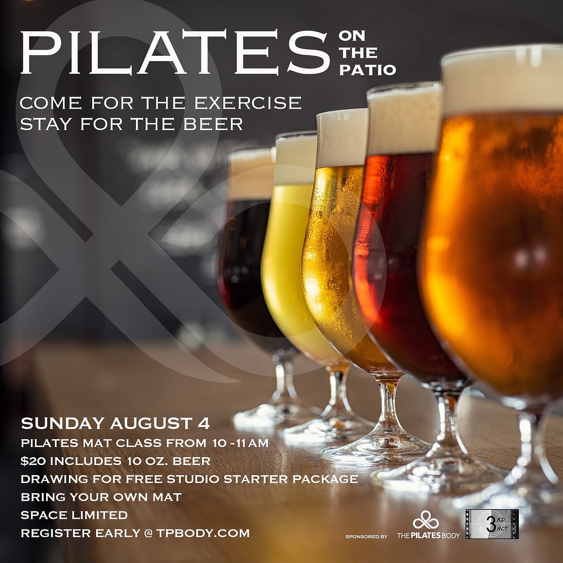 Pilates On The Patio! Pilates On The Patio!